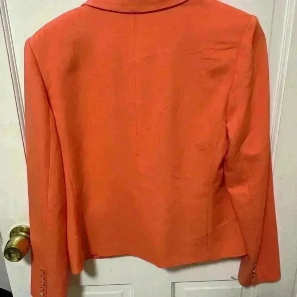 NWT House of Harlow Orange Blazer Jacket Size Small - Picture 6 of 9